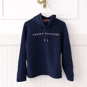 Tommy Hilfiger Navy & Red Sport Pullover